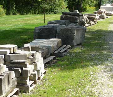 Photo: Irregular stone