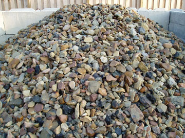 Photo: #1-2 Riverbed Gravel Pile