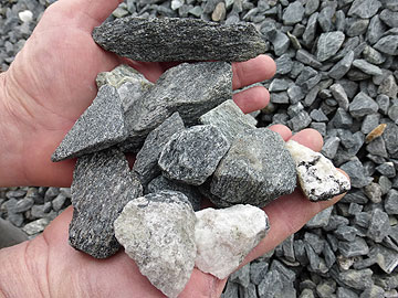Photo: Black Granite