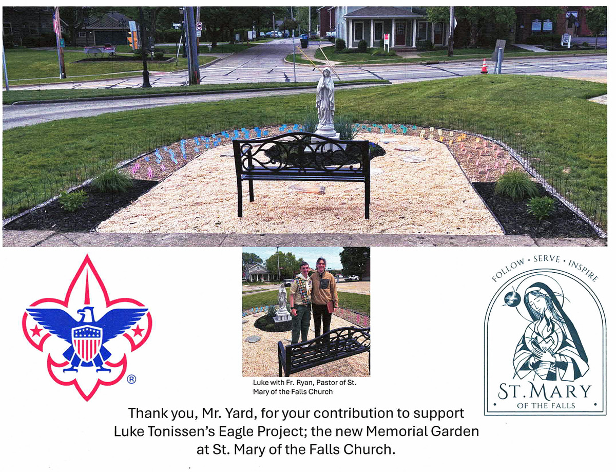 Eagle Scout Project Utilizing Products from Mr. Yard