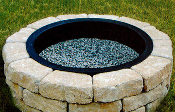 Photo: Old Castle Firepit Kit