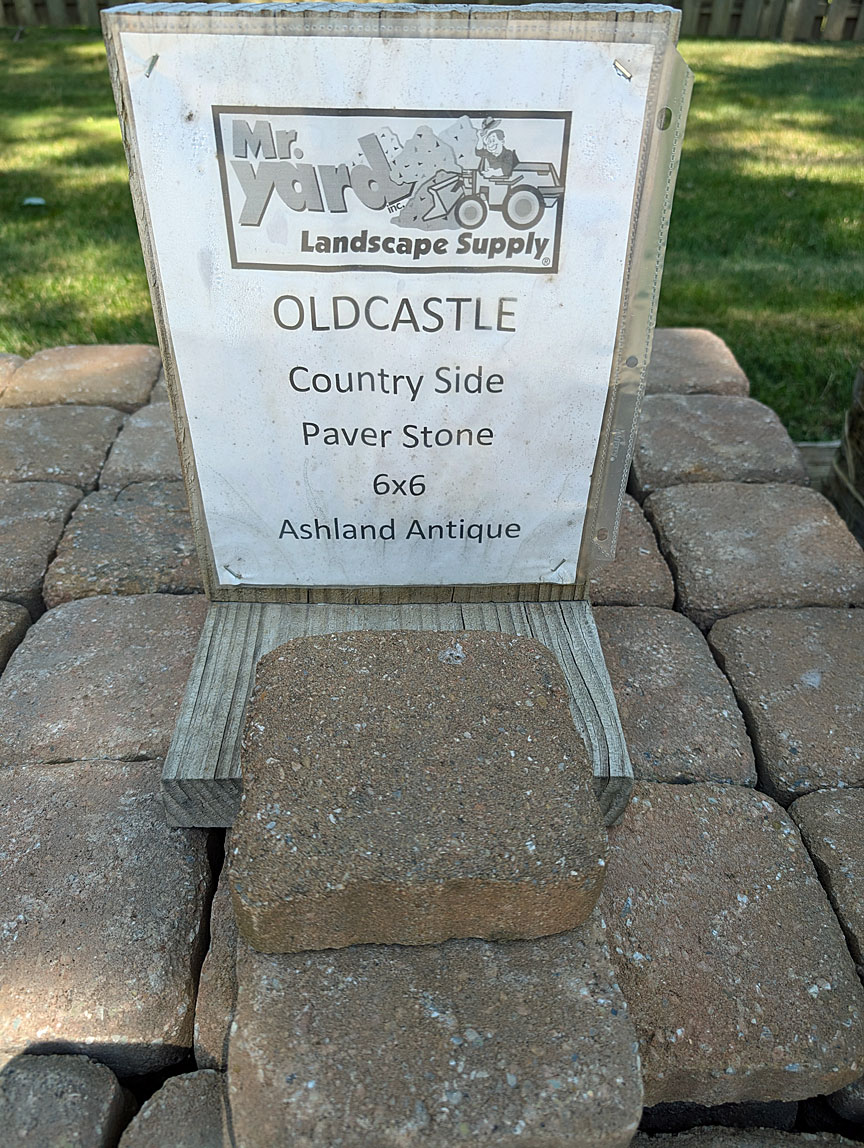 Photo: OldCastle Countryside Paver - Ashland Antique 6X6